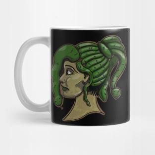 Medusa Ladyhead Tattoo Style Mug